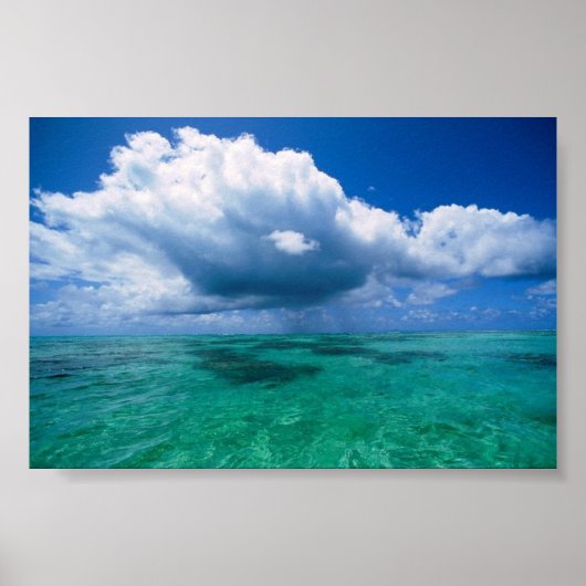 eiland Tahaa, Frans-Polynesië Poster (Voorkant)