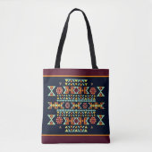 Eiland Tribale Whimsy Tote Tas (Voorkant)