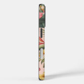 Eiland Tropische Bloemen Monogram Ontwerp Case-Mate iPhone Case (Achterkant / Rechts)