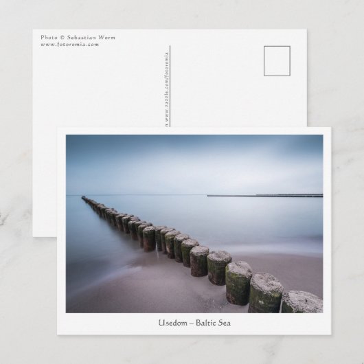 eiland Usedom Duitsland Briefkaart (Voorkant / Achterkant)