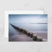 eiland Usedom Duitsland Landscape Photo Card (Voorkant / Achterkant)