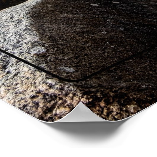 Eiland van Aruba Beach Poster (Hoek)