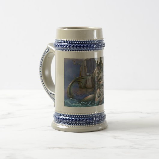 "Eiland van de Doden" Bierpul (Voorkant links)