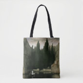 Eiland van de Doden van Arnold Bocklin, Symbolisme Tote Bag (Voorkant)
