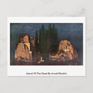 Eiland van de dood door Arnold Bocklin Briefkaart