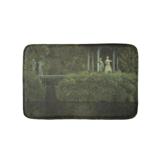 Eiland van de Liefde (door Konstantin Somov) Badmat (Voorkant)