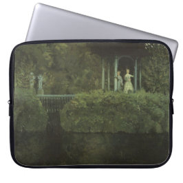 Eiland van de Liefde (door Konstantin Somov) Laptop Sleeve