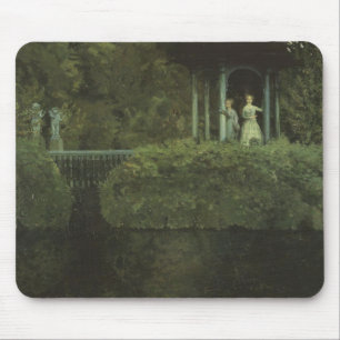 Eiland van de Liefde (door Konstantin Somov) Muismat