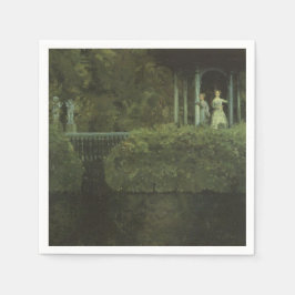 Eiland van de Liefde (door Konstantin Somov) Servet