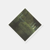 Eiland van de Liefde (door Konstantin Somov) Servet (Hoek)