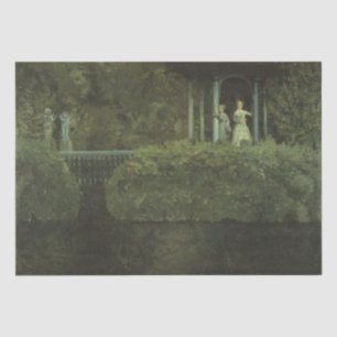 Eiland van de Liefde (door Konstantin Somov) Tissuepapier