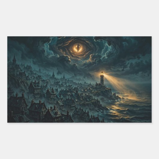 Eiland van Getuigenis Sticker — Kosmische Horror V (Voorkant)