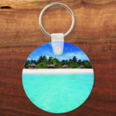 eiland van het zee sleutelhanger (Voorkant)