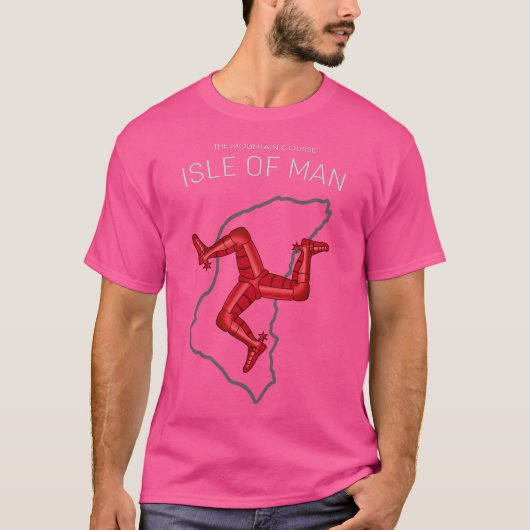 Eiland van Man Race T-shirt (Voorkant)
