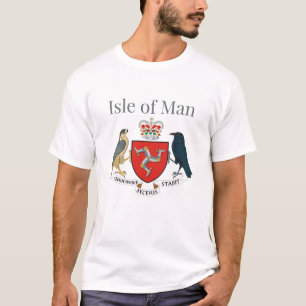 Eiland van Man/Wapen T-shirt