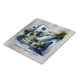 Eiland van Mykonos, Griekenland Tegeltje