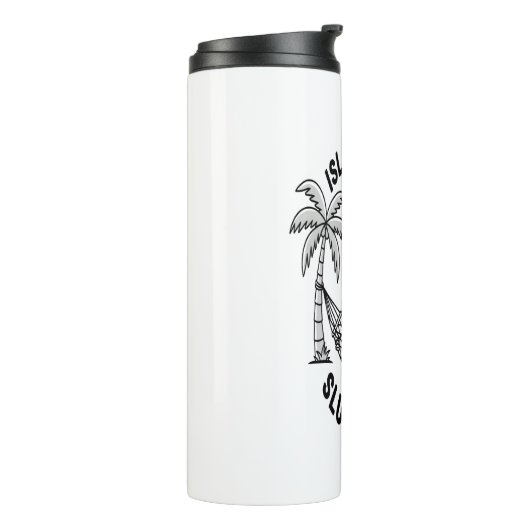 eiland van Sloth Thermosbeker (Gedraaid links)