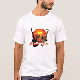 Eiland Vibe Heren Basic T-Shirt