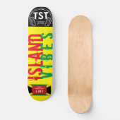 EILAND VIBES Skateboard (Voorkant)