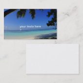 eiland visitekaartje (Voorkant / Achterkant)