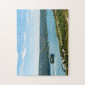 eiland Visovac in Krka NP - Kroatië Legpuzzel (Verticaal)