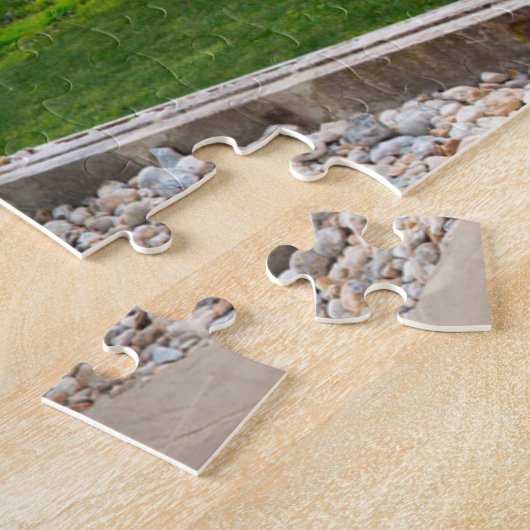 eiland wight Bathing Hut Legpuzzel (Zijkant)