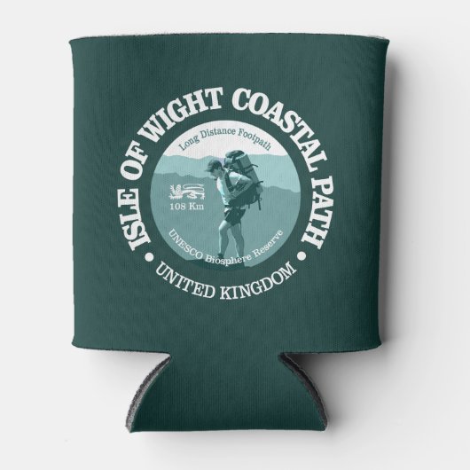 eiland Wight Coastal Path (T) Blikjeskoeler (Voorkant)