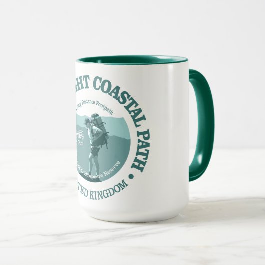 eiland Wight Coastal Path (T) Mok (Voorkant rechts)