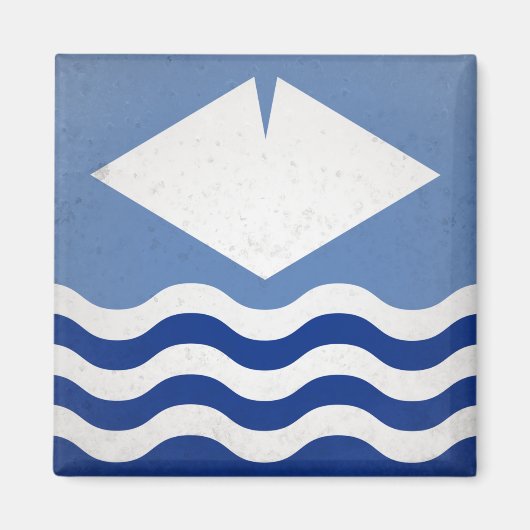 Eiland Wight Magneet (Voorkant)