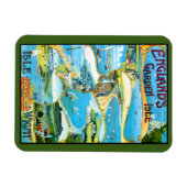 eiland Wight Refkoelkast Magnet Magneet (Horizontaal)
