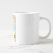 Eiland Wight-schatkaart-reisposter Grote Koffiekop (Rechts)