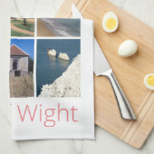 eiland Wight Theedoek (Quarter Fold)