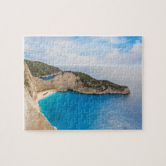 eiland Zakinthos, Griekenland Legpuzzel (Horizontaal)