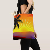 Eiland zonnebank tote bag (Dichtbij)
