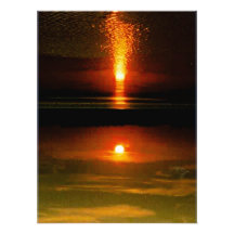 Eiland Zonsondergang Foto Vergroting