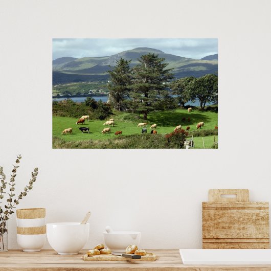 eilandbeemdposter poster (Keuken)