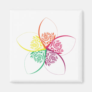 eilandbloem magneet