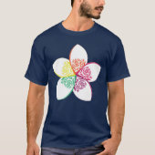eilandbloem t-shirt (Voorkant)
