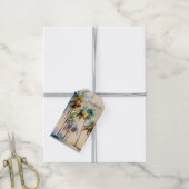 Eilandbries Happy Birthday Cadeaubijschrift Cadeaulabel (Met Touw)