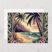 Eilandcultuur Briefkaart 05 (Voorkant / Achterkant)