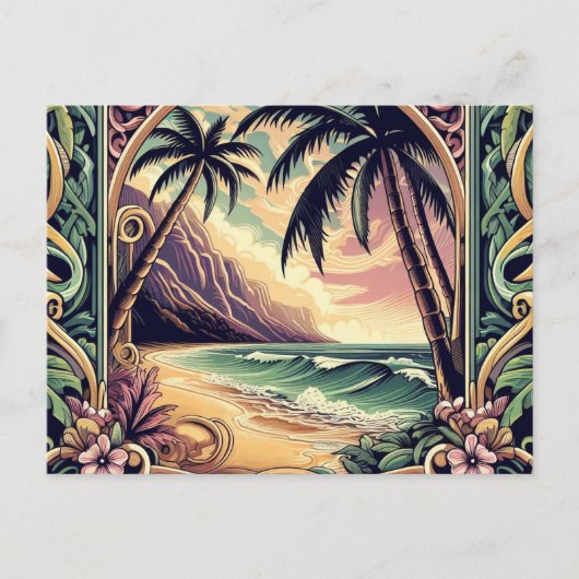 Eilandcultuur Briefkaart 05 (Voorkant)