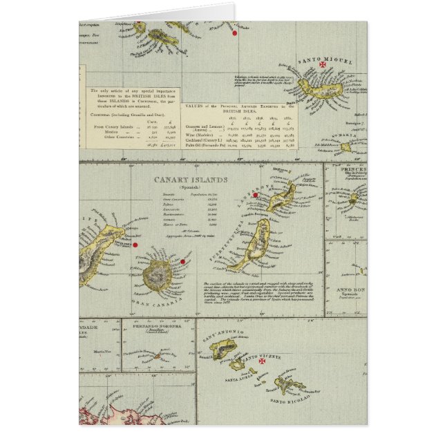 Eilanden, Atlantische Oceaan (Voorkant)