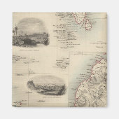 eilanden in de Indische Oceaan Magneet (Voorkant)