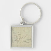 eilanden in de Stille Oceaan 2 Sleutelhanger (Voorkant)