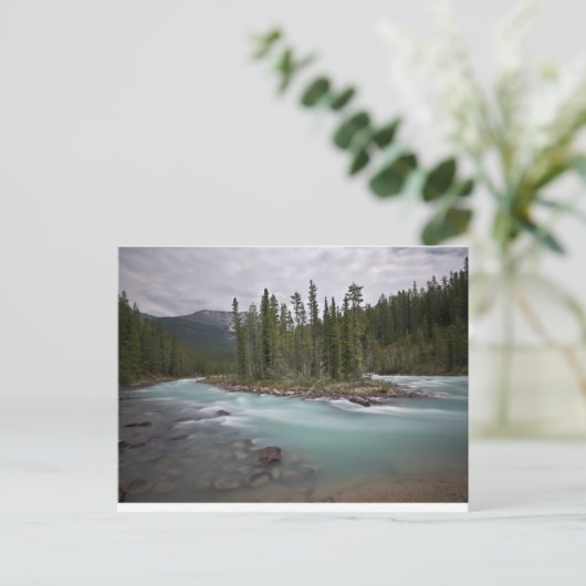 eilanden in de stroom briefkaart (Staand voorkant)