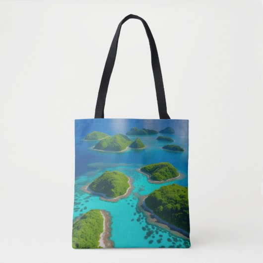 Eilanden in de tas: Ocean Paradise Carry-All Tote Bag (Voorkant)