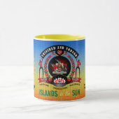 Eilanden in de zon Trinbago-souvenir Mok (Midden)