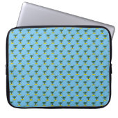 Eilanden met Palm Trees Pattern-ontwerp Laptop Sleeve (Voorkant)