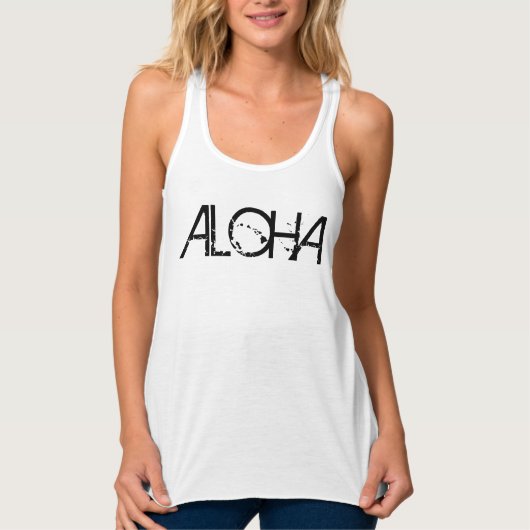 EILANDEN VAN ALOHA TANKTOP (Voorkant)