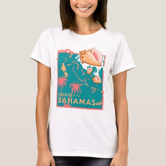 Eilanden van de Bahama's Vakantie Bahama's Cruise T-shirt (Voorkant)